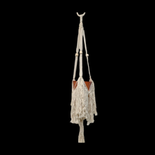 Load image into Gallery viewer, Macrame Plant Hanger - Mini Blanche