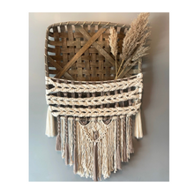 Load image into Gallery viewer, Macrame Tobacco Basket