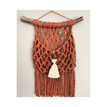 Load image into Gallery viewer, Macrame Wall Basket

